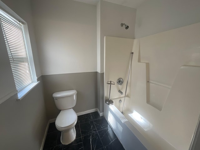 630 W State St, Springfield, MO 65806 - bathroom featuring marble look tiles and bathing tub / shower combination