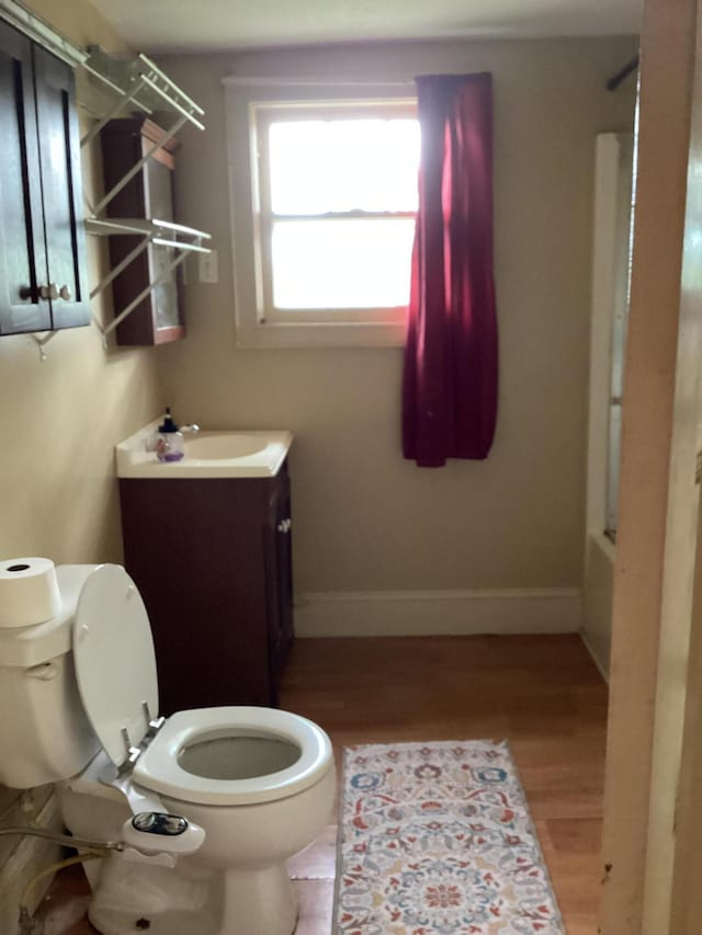 1231 W Main St, Fordland, MO 65652 - full bath featuring wood finished floors and vanity