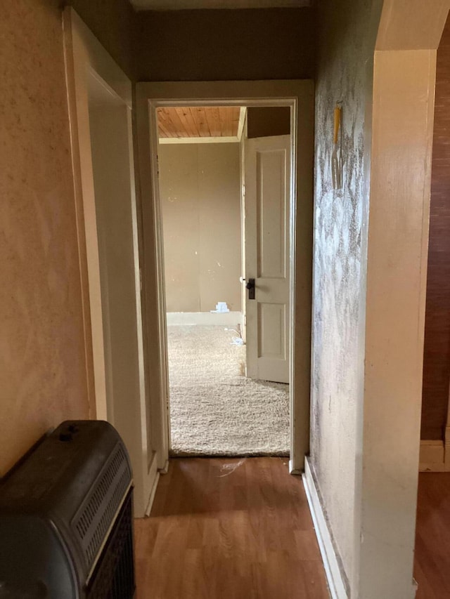 1231 W Main St, Fordland, MO 65652 - hallway with wood finished floors