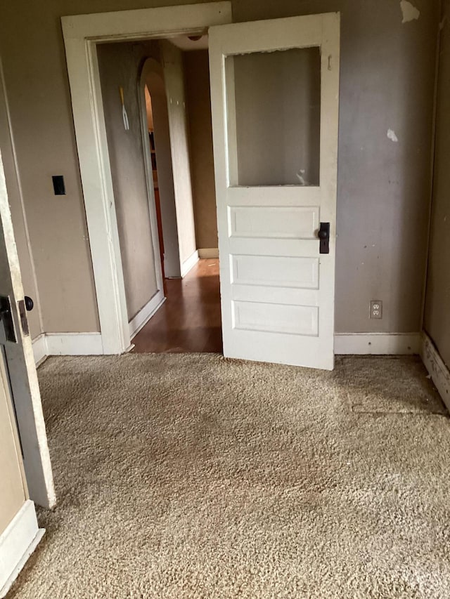 1231 W Main St, Fordland, MO 65652 - spare room with arched walkways and baseboards