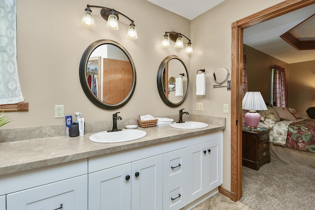 615 W Mchenry Ave, Billings, MO 65610 - ensuite bathroom featuring double vanity