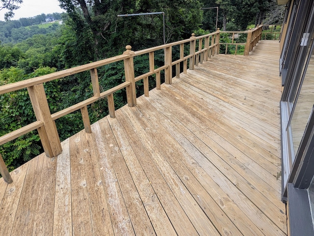 55 Cricket Hill Ln, Lampe, MO 65681 - view of wooden deck