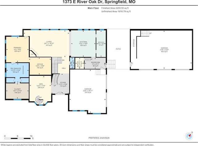 1373 E River Oak Dr, Springfield, MO 65803 - view of room layout