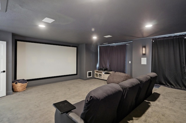 1373 E River Oak Dr, Springfield, MO 65803 - home theater room with carpet floors and recessed lighting