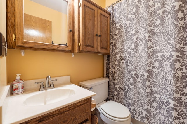 401 N Niangua Dr, Nixa, MO 65714 - bathroom with vanity and a shower with curtain