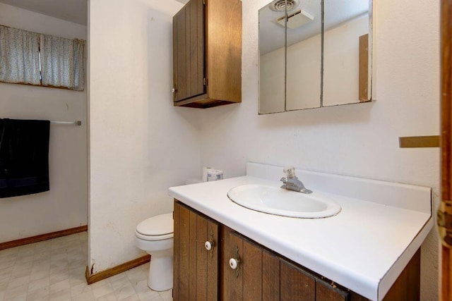 637 State Highway Kk, Cedar Creek, MO 65627 - bathroom with vanity and tile patterned floors