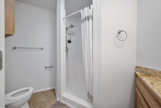 103 Fawn Trl, Neosho, MO 64850 - full bath with a shower stall, vanity, and tile patterned floors