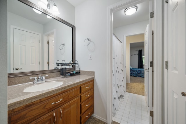 103 Fawn Trl, Neosho, MO 64850 - bathroom with vanity and tile patterned floors