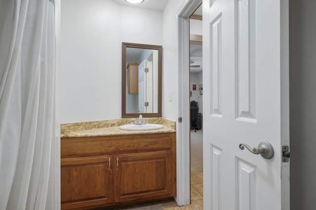 103 Fawn Trl, Neosho, MO 64850 - bathroom with vanity and tile patterned floors