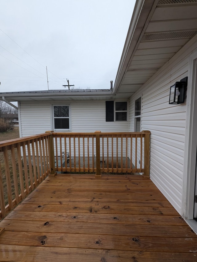 600 N Main St, Pleasant Hope, MO 65725 - view of wooden deck