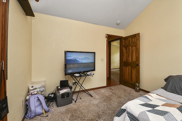 760 S 21st Ave, Ozark, MO 65721 - bedroom featuring carpet flooring and lofted ceiling