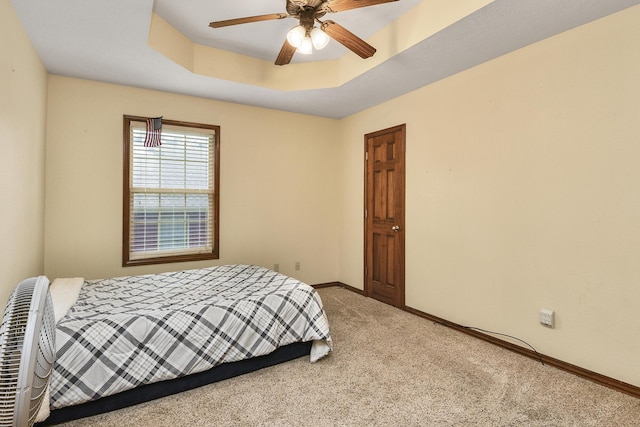 760 S 21st Ave, Ozark, MO 65721 - carpeted bedroom featuring baseboards and a ceiling fan