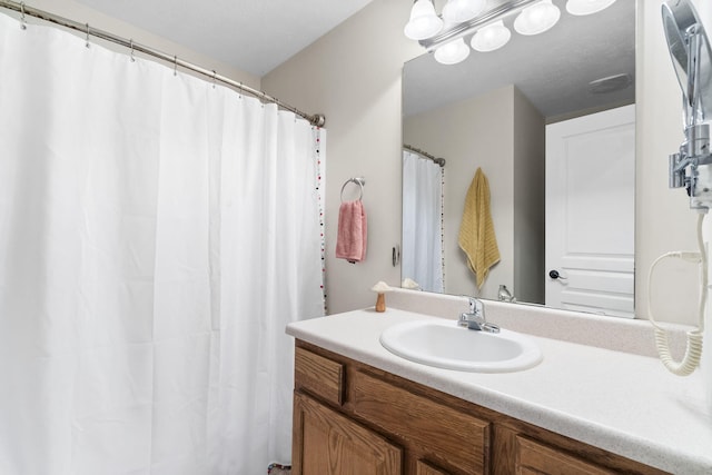 3262 E Colonial St, Republic, MO 65738 - full bathroom featuring vanity and a shower with curtain