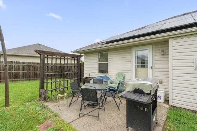3262 E Colonial St, Republic, MO 65738 - view of patio / terrace featuring area for grilling and outdoor dining space