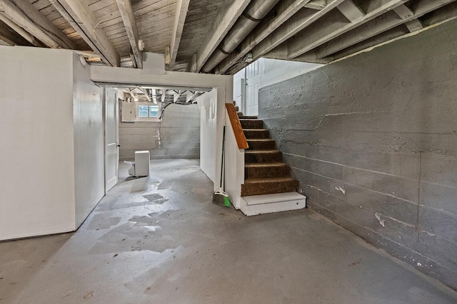 2101 N Main Ave, Springfield, MO 65803 - basement with stairway