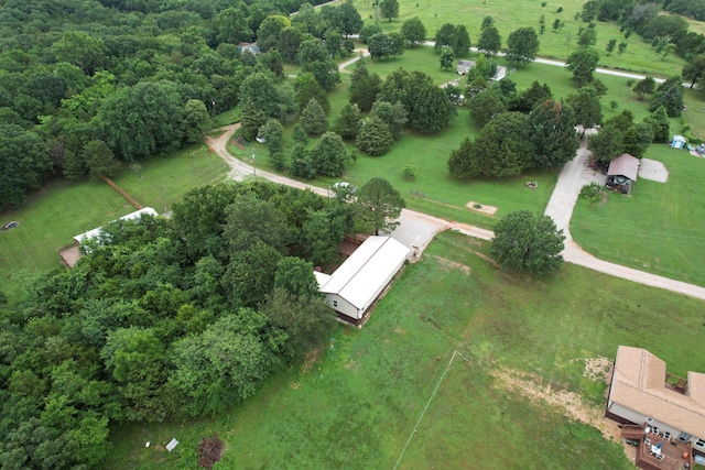 119 Allison Bnd, Lampe, MO 65681 - aerial view of property's location with rural landscape