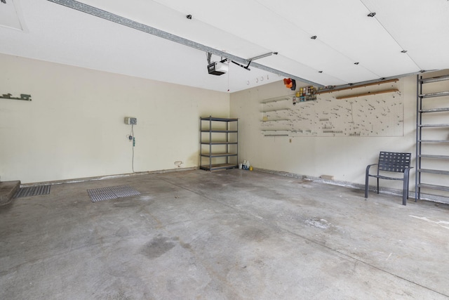 4059 E Linwood St, Springfield, MO 65809 - garage featuring a garage door opener