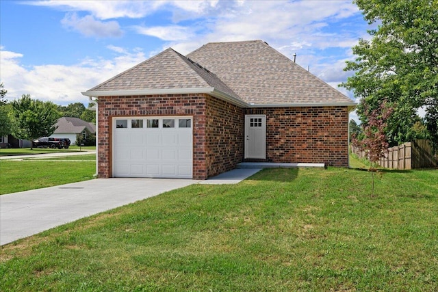 3001 E Colonial Ct, Republic, MO 65738 - view of front facade with a shingled roof, an attached garage, concrete driveway, and brick siding