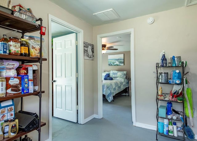 1050 S Glenn Ave, Springfield, MO 65802 - corridor featuring finished concrete floors and baseboards