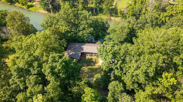 12 Riverbend Rd, Mammoth Spring, AR 72554 - aerial view of property and surrounding area with a nearby body of water