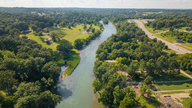 12 Riverbend Rd, Mammoth Spring, AR 72554 - view of property location with a nearby body of water and rural landscape
