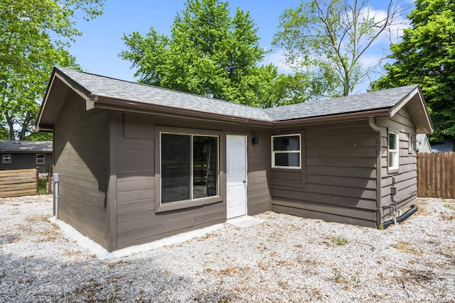 3430 S Elmview Ave, Springfield, MO 65804 - rear view of house featuring a shingled roof