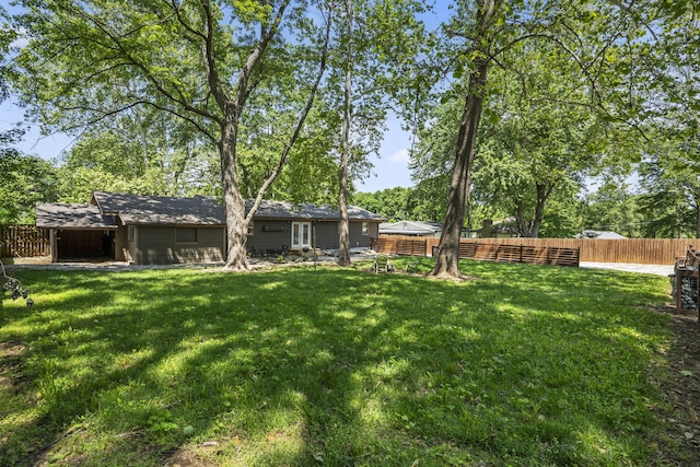 3430 S Elmview Ave, Springfield, MO 65804 - view of yard