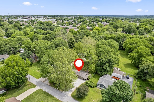 3430 S Elmview Ave, Springfield, MO 65804 - drone / aerial view