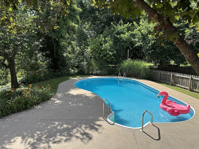 5751 S Kings Ave, Springfield, MO 65810 - view of pool with a patio area