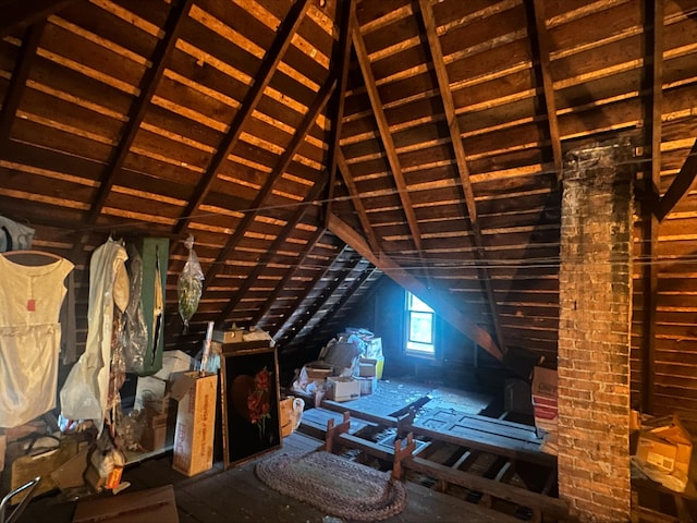 1414 N Clay Ave, Springfield, MO 65802 - view of unfinished attic