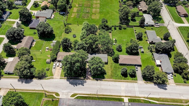 528 N Locust St, Marshfield, MO 65706 - aerial perspective of suburban area