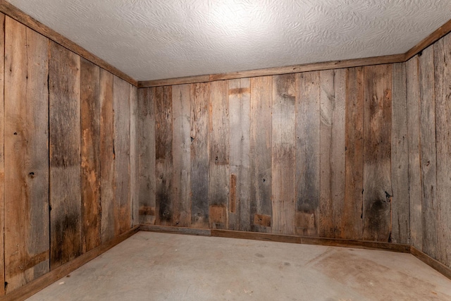 2131 Redoak Rd, Fordland, MO 65652 - spare room with wooden walls and concrete flooring