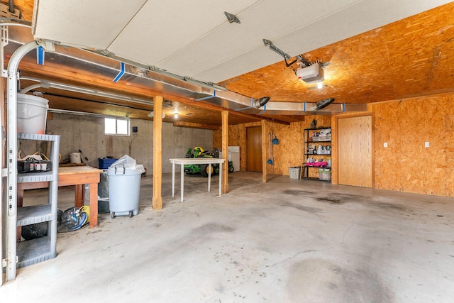 2131 Redoak Rd, Fordland, MO 65652 - garage featuring a garage door opener