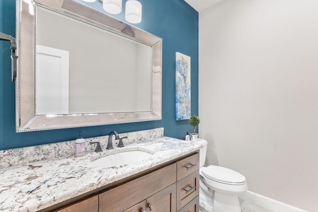 6421 S Valley Brook Ct, Springfield, MO 65810 - bathroom featuring vanity and toilet
