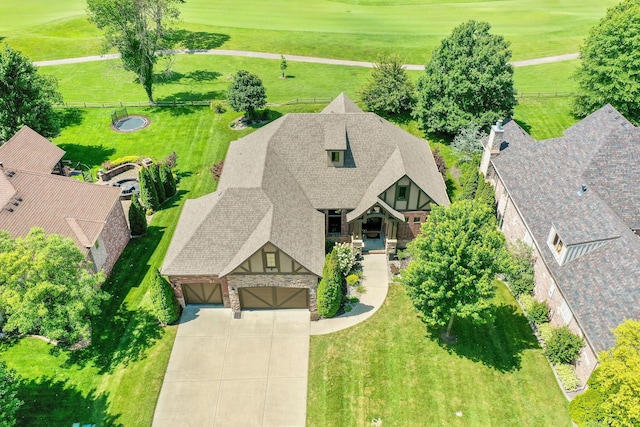 6421 S Valley Brook Ct, Springfield, MO 65810 - view from above of property with a golf club