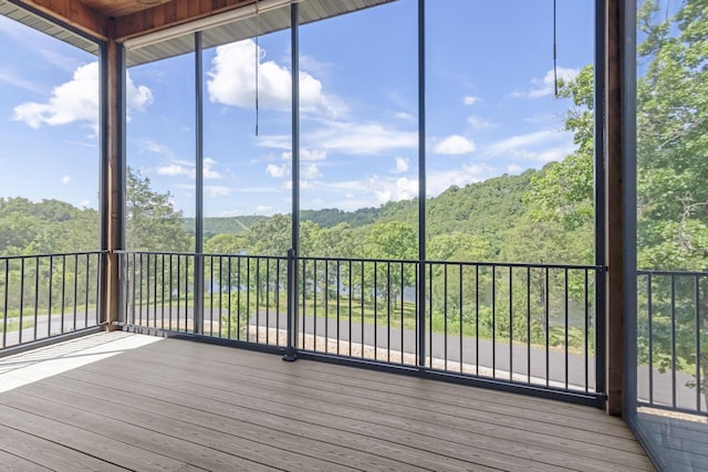564 Marcasite Way, Branson West, MO 65737 - wooden deck with a wooded view