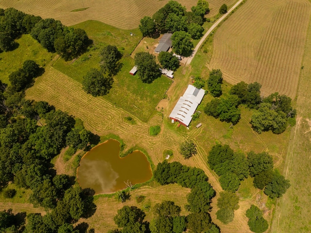 2080 State Route 14, West Plains, MO 65775 - aerial view of sparsely populated area with a large body of water and extensive farmland