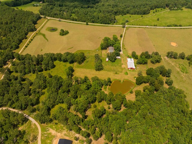 2080 State Route 14, West Plains, MO 65775 - overview of rural landscape with farmland and a forest