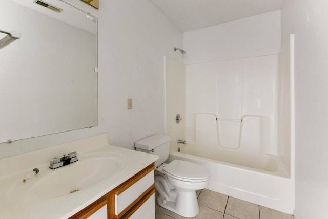 9755 State Highway 13, Kimberling City, MO 65686 - bathroom with tile patterned flooring, vanity, and bathing tub / shower combination