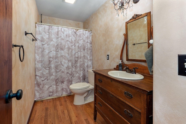 14521 Lawrence Unit 2145, Mount Vernon, MO 65712 - full bathroom with wood finished floors, vanity, and a shower with curtain