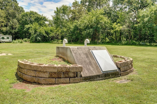 14521 Lawrence Unit 2145, Mount Vernon, MO 65712 - entry to storm shelter with a yard