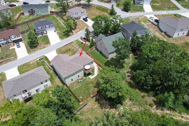 237 Kelsi Ln, Branson, MO 65616 - aerial perspective of suburban area