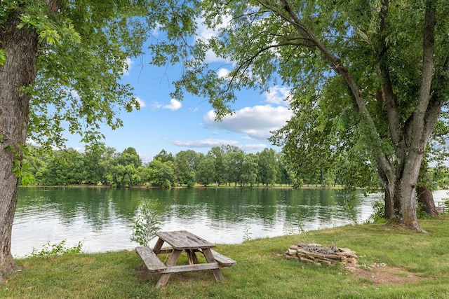 6 Maple Ct, Branson, MO 65616 - water view featuring a heavily wooded area
