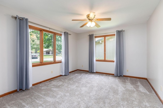 6 Maple Ct, Branson, MO 65616 - spare room featuring carpet flooring and a ceiling fan