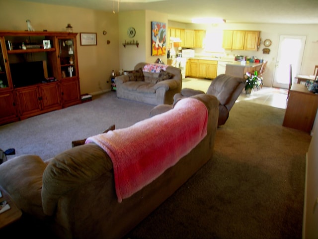 131 Sweetbriar Dr, Marshfield, MO 65706 - view of carpeted living room