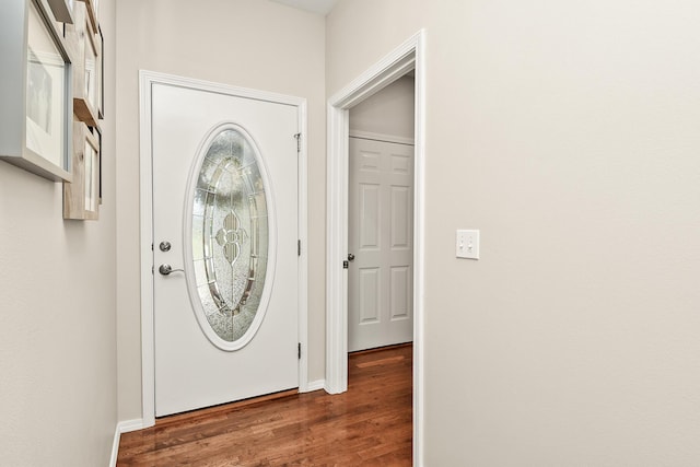 1376 N Sandy Creek Cir # 1, Nixa, MO 65714 - entrance foyer with wood finished floors and baseboards