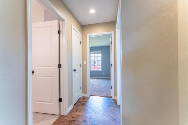 865 E Striper Dr, Nixa, MO 65714 - corridor with baseboards and light wood-type flooring