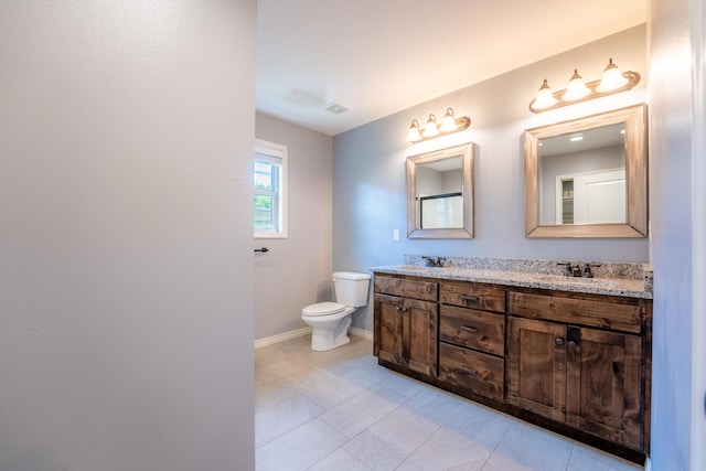 865 E Striper Dr, Nixa, MO 65714 - bathroom featuring double vanity and tile patterned floors
