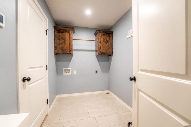 865 E Striper Dr, Nixa, MO 65714 - washroom featuring hookup for a washing machine, hookup for an electric dryer, cabinet space, and recessed lighting