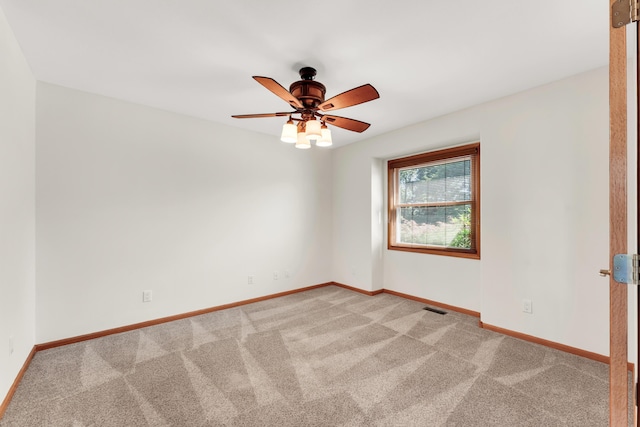 201 Silver Oak Ln, Branson West, MO 65737 - empty room featuring light colored carpet and ceiling fan